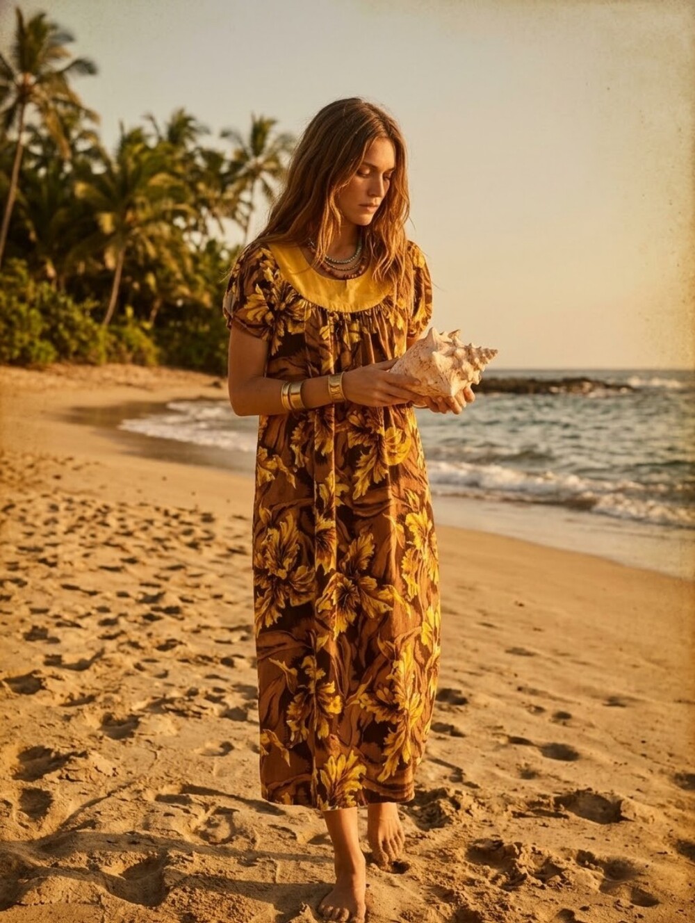 1940s Surfriders Sportswear Hawaiian Dress β Made in Honolulu READ - Picture 1 of 5